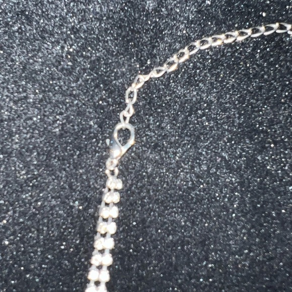 Necklace Looped Rhinestone Statement - Picture 6 of 9